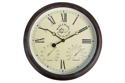 Fallen Fruits TF009 Horloge Murale et Station m&eacute;t&eacute;orologique