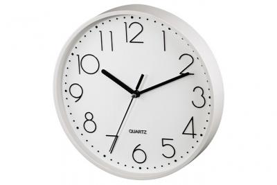 Horloge murale pg-220 horloge &agrave; quartz blanc hama 00123166