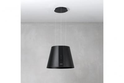 SILVERLINE Hotte cuisine en &icirc;lot  pure plus noir mat 50 cm - noir