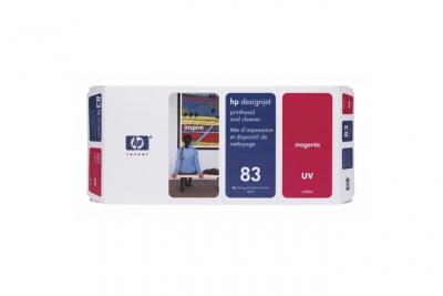 HP  print head + cleaner no 83 magenta noir