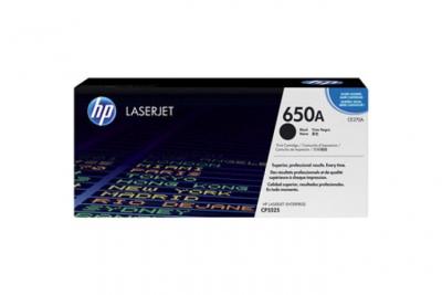  HP 650A - noir - originale - LaserJet - cartouche de toner (CE270AC) - Contract