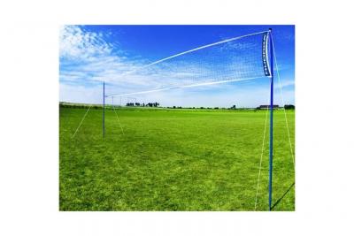 HUDORA  - filet de volleyball/badminton - blanc