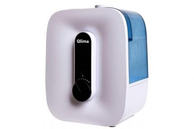 QLIMA Humidificateur Ultrasonique 23 W Blanc Brumisateur Diffuseur d'Ar&ocirc;me