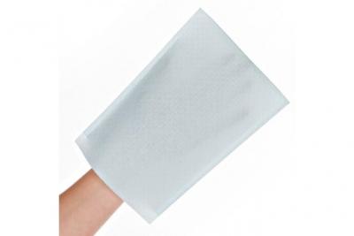 HYGOSTAR  Gant de toilette FRESH, Airlaid, bleu clair