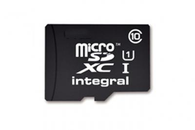 INTEGRAL  Microsdhc 8gb Type 10 Memory Card Noir