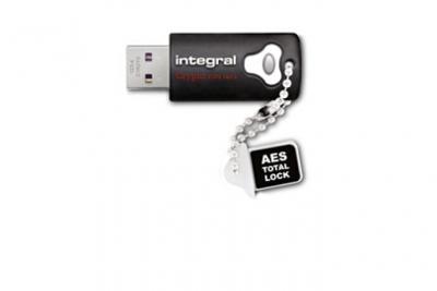 INTEGRAL  cle usb3.0 cryptee 16gb crypto black fip