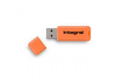 INTEGRAL  Neon Drive 32 Go USB 2.0 - Orange 