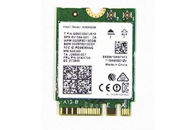 INTEL  8265.NGWMG Carte r&eacute;seau Interne WLAN 867 Mbit/s