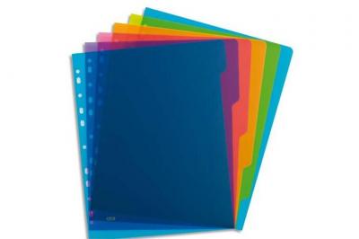 ELBA Intercalaires format a4 6 touches - assortis