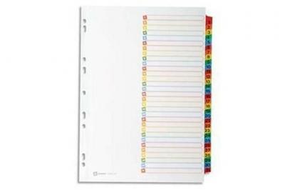 AVERY  - Intercalaires Numerique Carte Blanche 1 A 31 Mylar