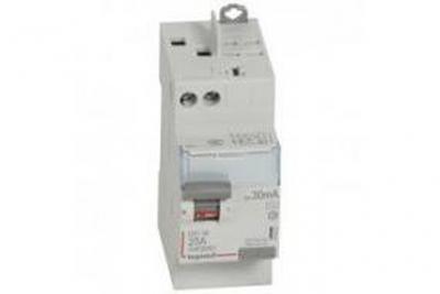 LEGRAND Interrupteur diff&eacute;rentiel - 25A - 30mA - Type AC - 230V - Vis/auto