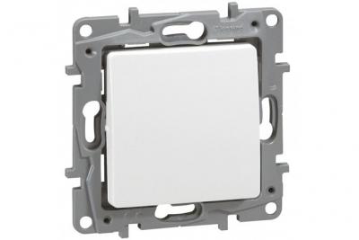 LEGRAND  664701 Interrupteur ou commutateur Nilo&eacute;, 10 Ax- 250 V, blanc