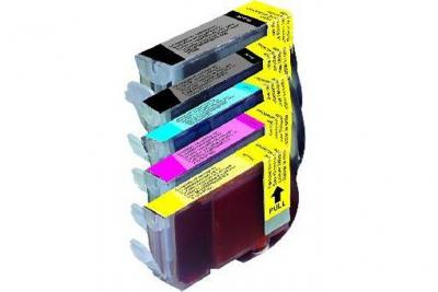 GENERIQUE Pack de 5 Cartouches d'encre compatibles Canon (2 Noires + 1 Cyan + 1 Magenta + 1 jaune) Pack &eacute;conomique de 5 cartouches compatible Canon PGI525/CLI5261 PGI525BK, 1 CLI526BK et 3 CLI526 