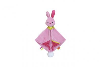 JEMINI  Doudou Lapin Hochet 