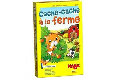 HABA Jeu de soci&eacute;t&eacute;  Cache-cache &agrave; la ferme