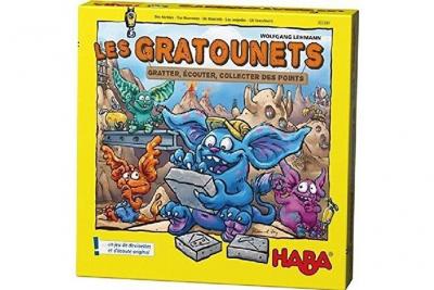HABA  - Jeu de soci&eacute;t&eacute; - Les Gratounets - &agrave; partir de 5 ans
