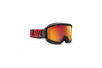 JULBO  Mars Masque de Ski Homme, Noir/Gris/Rouge Echo, L