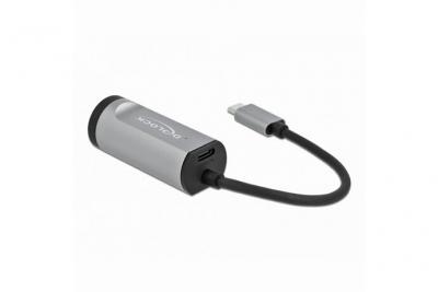 DELOCK Kab usb-c (st) > gigabit lan rj45 (bu) power delivery bis zu 1000mbps 