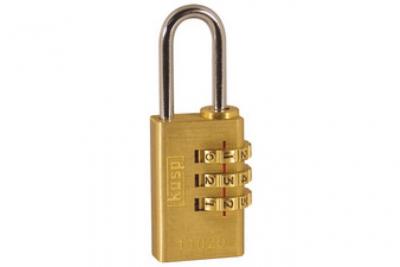 KASP Cadenas  K11020D or-jaune avec serrure &agrave; combinaison