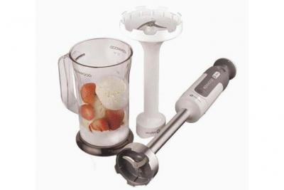 KENWOOD  HBM713 - Mixeur &agrave; main - 0.75 litres - 700 Watt - blanc/gris 