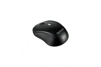 KEYOUEST  Office - Souris - optique - sans fil - 2.4 GHz - r&eacute;cepteur sans fil USB - noir 