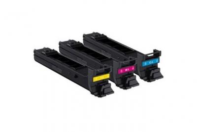 KONICA MINOLTA  Pack 3 Toners Couleur A0DKJ52