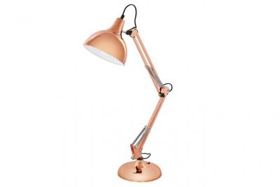 EGLO  lampe &agrave; poser borgillio coloris cuivre 94704 403957