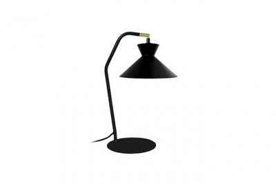 TOSEL LEEDS - Lampe de bureau articul&eacute; m&eacute;tal noir