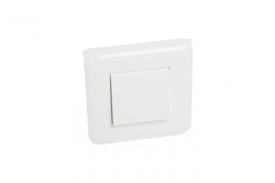 LEGRAND  099693 Mosaic Prise Complet Poussoir, 10A, Blanc
