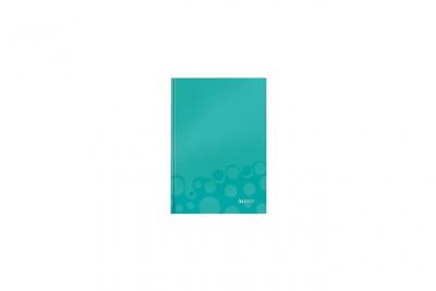 LEITZ  cahier couverture a5 petits carreaux menthe