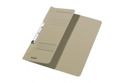 Leitz 50 X Chemise &Agrave; Crochets, Format A4, Carton Manilla, Gris