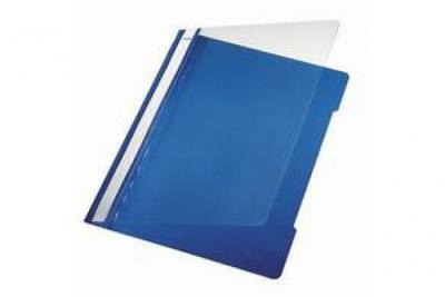 LEITZ  25 X Chemise &Agrave; Lamelle Standard, Format A4, Pvc, Bleu Clair