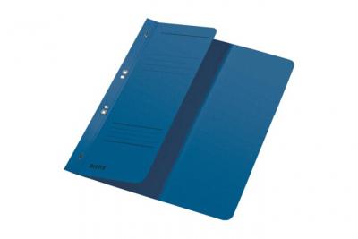 LEITZ  Chemise &agrave; oeillets, carton manille, A4, bleu - Lot de 50