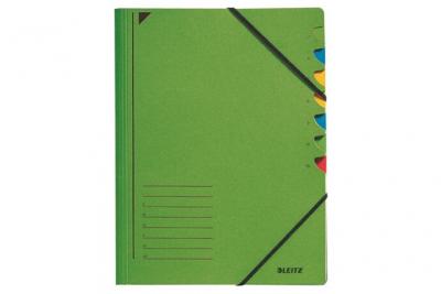 LEITZ  Classeur Trieur, Format A4, 7 Compartiments, Vert