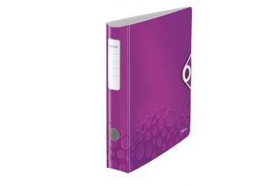 LEITZ   classeur active wow, 180 degr&eacute;s, 60 mm, violet noir