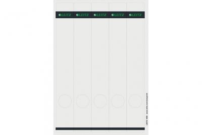 LEITZ  Etiquette pour dos de classeur, 39 x 285 mm, gris