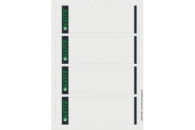 LEITZ  Etiquette pour classeur 1685-20-85 61 x 191 mm papier gris permanente 100 pc(s)