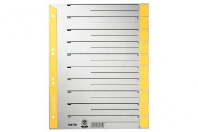 ESSELTE LEITZ LEITZ Intercalaires, format A4 extra large, en carton solide 