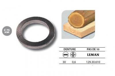 LEMAN Lame scie &agrave; ruban acier en rouleau pour bois Classic Larg. 30 Ep. 0,6 pas (tpi) DC10