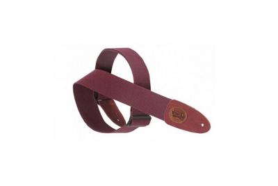 LEVY S Levy's Lmssc8 - Sangle Guitare Coton 5cm Burgundy