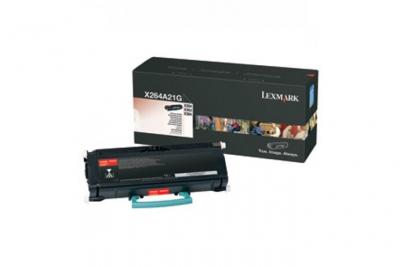 LEXMARK  X264A21G 3500pages Noir Cartouche de toner;  X264A21G, 3500 pages, Noir, 1 pi&egrave;ce(s)