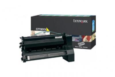 LEXMARK Toner jaune tr&egrave;s haute capacit&eacute;  pour C772 (00C7720YX)