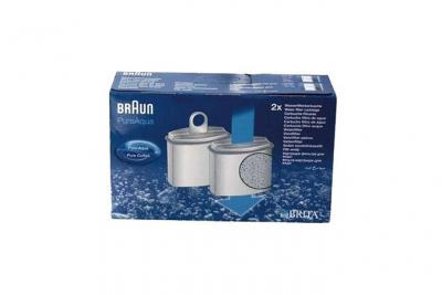 BRAUN Lot de 2 filtres a eau KWF2 PURE AQUA PURE COFFEE BRITA pour Cafetiere