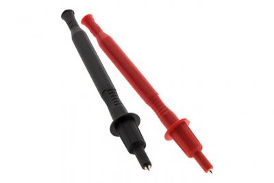 ZENITECH Lot de 2 pointes de touche &agrave; ressort &Oslash;4mm: 1 rouge + 1 noire 