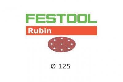 FESTOOL Abrasif STF - D125/8 - grain 100 - RU2/50 - 50 pi&egrave;ces - 499096