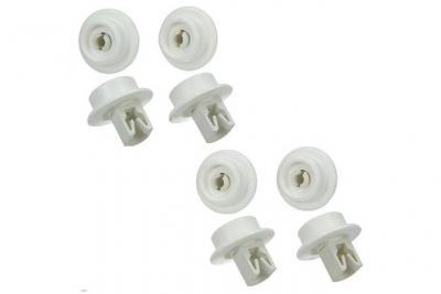 ELECTROLUX Lot de 8 roulettes panier inf&eacute;rieur