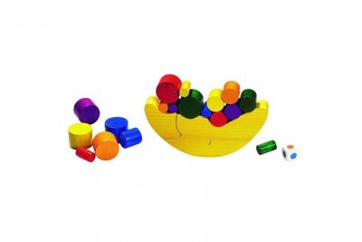 GOKI  - 2041419 - Formes &Agrave; Trier Et &Agrave; Empiler - Jeu De Balance Lune