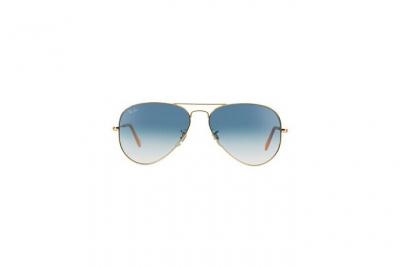 RAY BAN  Lunettes de soleil Aviator bleues. Couleur: Bleu