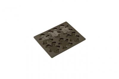 LURCH  65014 Flexiform Bonhomme &eacute;pices Silicone Marron 20 x 15 x 10 cm