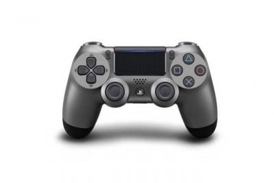 SONY Manette PS4  DualShock 4 Sans fil V2 Steel Black (Noir Acier) 